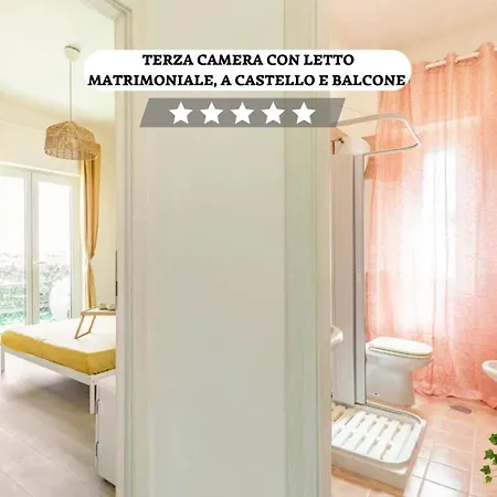 Panoramico E A 90 Metri Dal Mare Appartement Castel Volturno Buitenkant foto