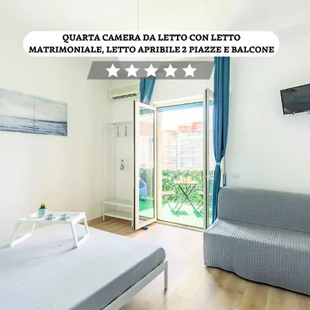 Panoramico E A 90 Metri Dal Mare Appartement Castel Volturno Buitenkant foto